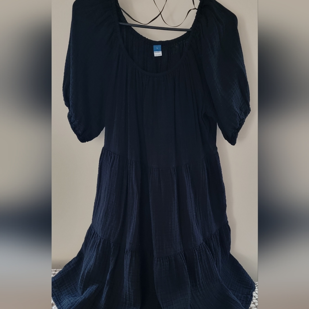 Black Gauze Dress